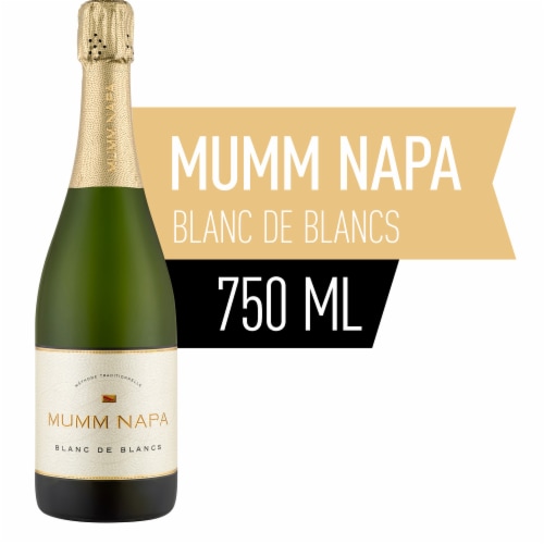 Mumm Napa Blanc de Blancs Chardonnay California Sparkling Wine Perspective: front