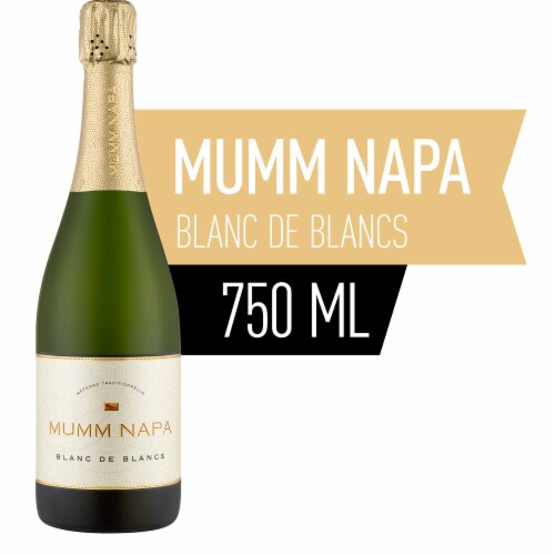 Mumm Napa Blanc de Blancs Chardonnay California Sparkling Wine Perspective: front