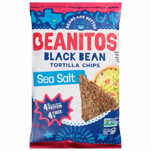 Beanitos Original Sea Salt Black Bean Tortilla Chips 5 oz