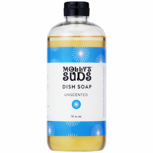 Molly's Suds Unscented Dish Soap Perspective: front