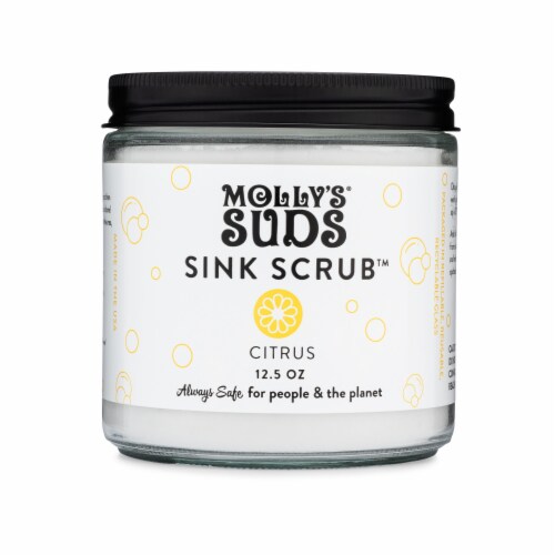 Molly's Suds Citrus Sink Scrub Perspective: front