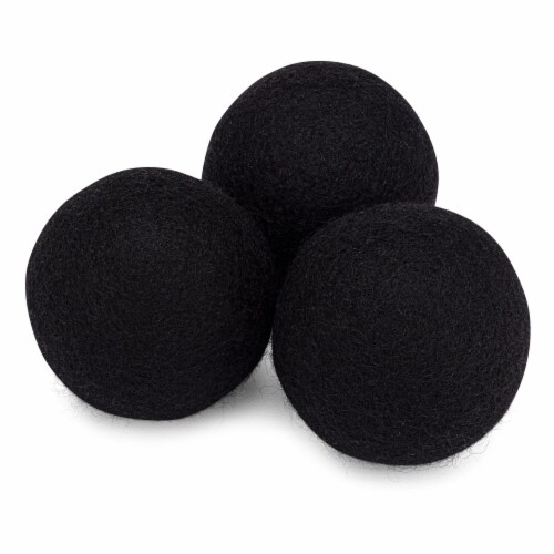 Molly's Suds Black Wool Dryer Balls.