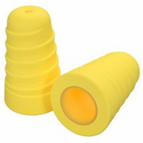 Plugfones 9336090 Ear Plugs Replacement Foam, Yellow Perspective: front