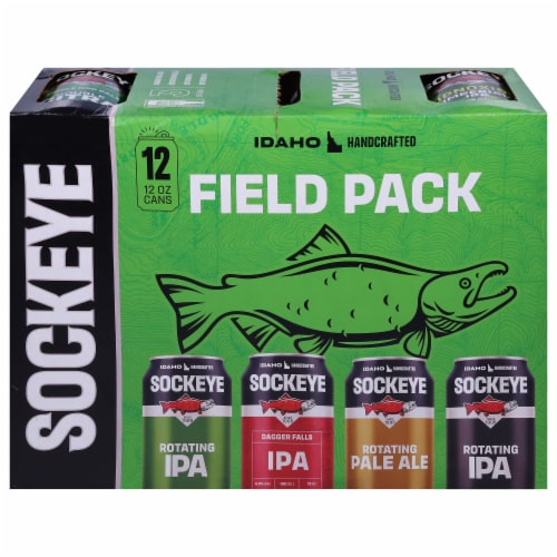 Sockeye Brewing IPA Beer Variety Pack Perspective: front