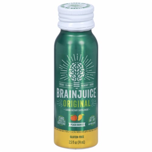 Brain Juice Original Liquid Nutritional Supplement, 2.5 fl oz Harris