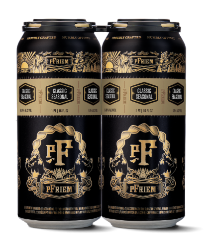 pFriem Classic Limited Seasonal Beer Perspective: front
