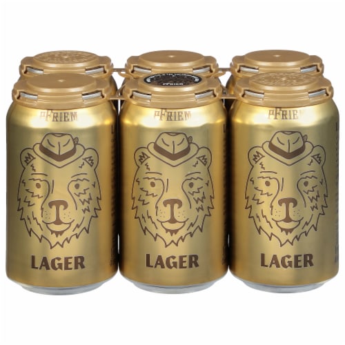 pFriem Lager Cans Perspective: front