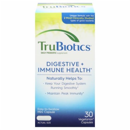 TruBiotics® Probiotic Capsules Perspective: front