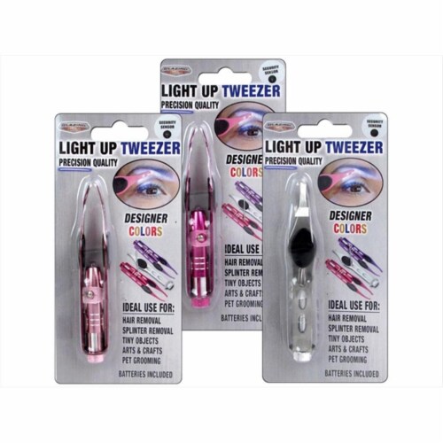 Shawshank LEDz SSK900203 Shawshank LEDz Tool Light Up Tweezer Assorted Colors Perspective: front