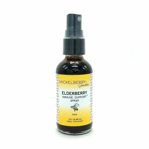 Mickelberry Gardens Elderberry Immune Support Spray Perspective: front