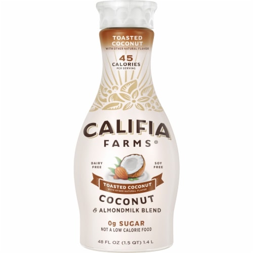 Califia Farms® Dairy Free Toasted Coconut Almond Milk Blend Perspective: front