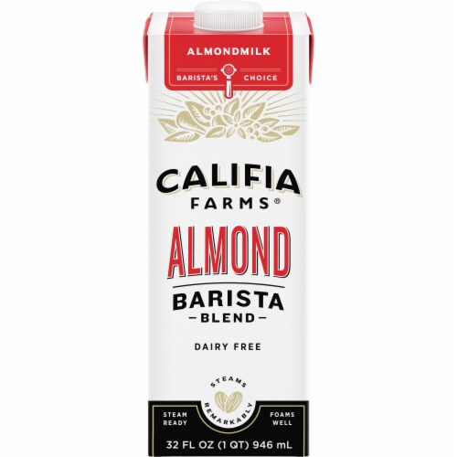 Califia Farms® Barista Blend Almond Milk Perspective: front