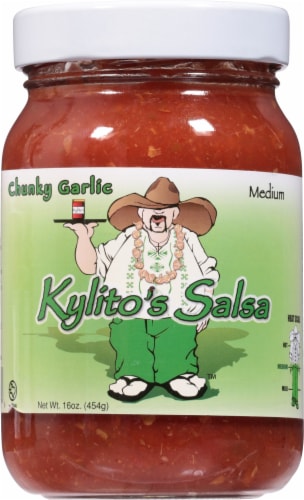 Kylito's Chunky Garlic Salsa Perspective: front