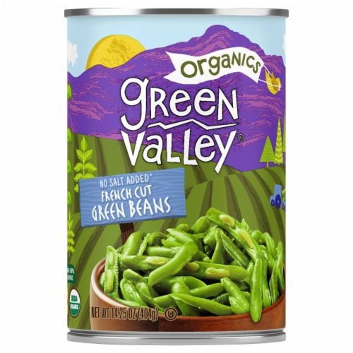 Green Valley® Organics French Cut Green Beans Perspective: front