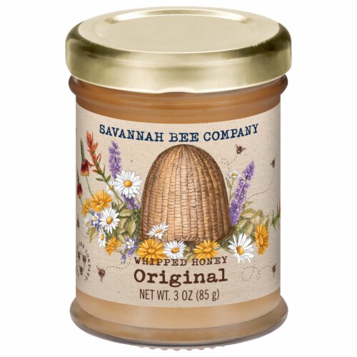 Savannah Bee Company® Original Whipped Honey Perspective: front