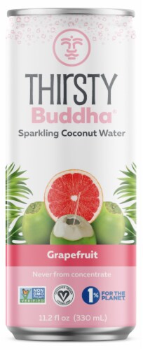 Temple Lifestyle Inc.Grapefruit Sparkling Coconut Water Perspective: front
