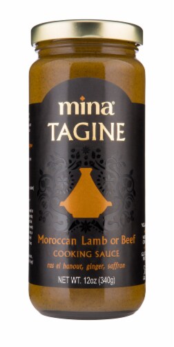 Mina Tagine Moroccan Lamb or Beef Cooking Sauce Perspective: front