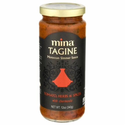 Mina Tagine Moroccan Fish Cooking Sauce Perspective: front