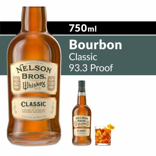 Nelson Brothers Classic Bourbon Whiskey Perspective: front