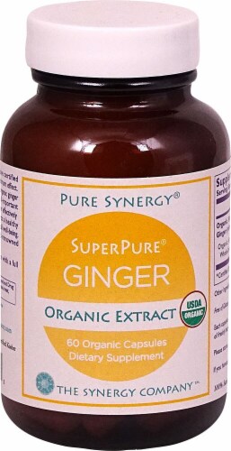 Pure Synergy  SuperPure® Organic Ginger Extract Perspective: front