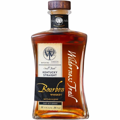 Wilderness Trail Straight High-Rye Bourbon Whiskey Perspective: front