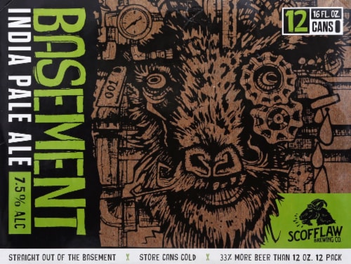 Scofflaw Basement India Pale Ale Perspective: front