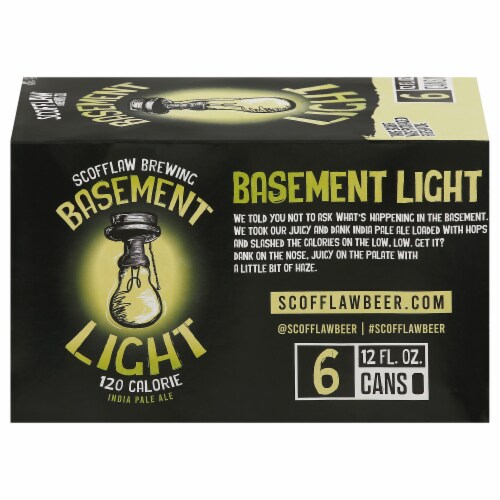 Scofflaw Basement Light IPA Perspective: front