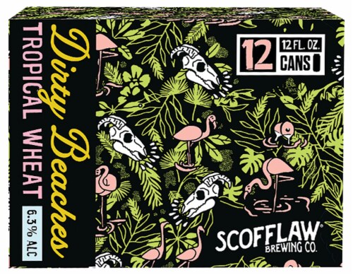 Scofflaw Brewing Co.® Dirty Beaches Tropical Wheat Perspective: front