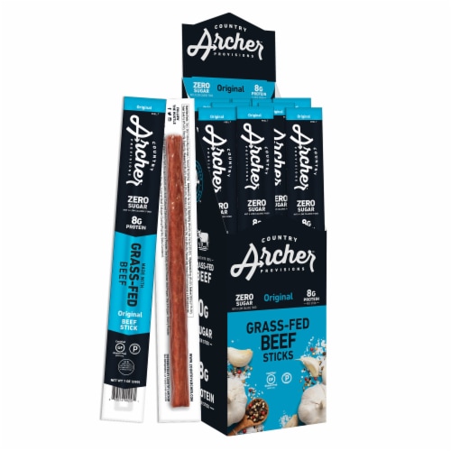 Country Archer Original Beef Stick Perspective: front