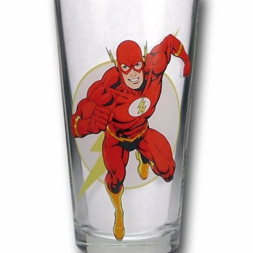 Flash Pint Glass Perspective: front