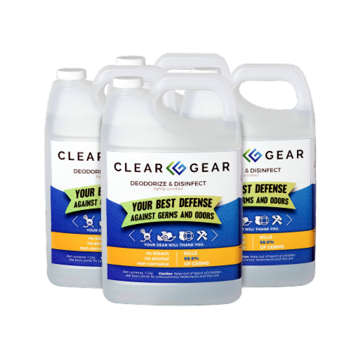 Clear Gear Sports Spray Disinfectant & Sports Equipment Deodorizer