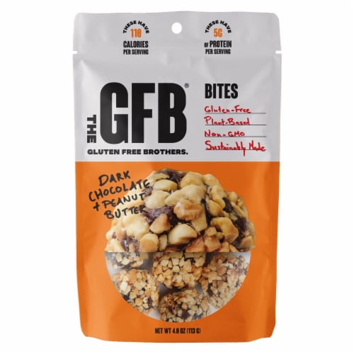 The GFB® Chocolate Peanut Butter Bites Perspective: front