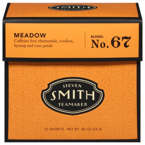 Steven Smith Teamaker Meadow Herbal Tea Sachets Perspective: front