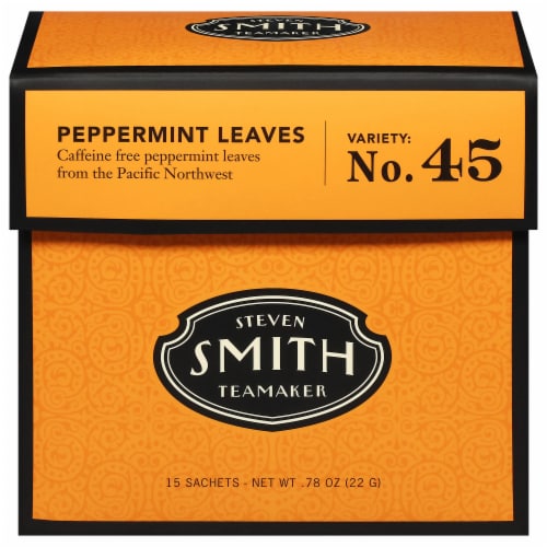 Peppermint Leaves Herbal Infusion Perspective: front