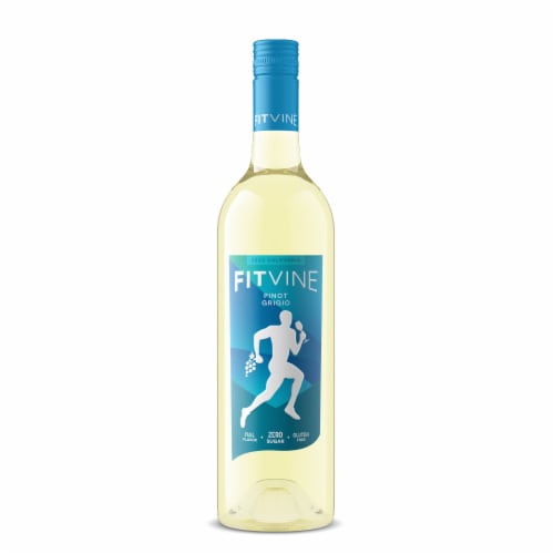 FitVine California Pinot Grigio 750 ml Perspective: front