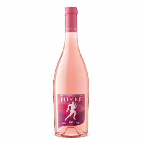 Fitvine Rose Low Calorie Wine Perspective: front