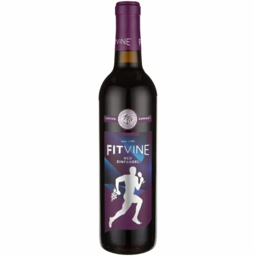 Fitvine Zinfandel California Red Wine Perspective: front