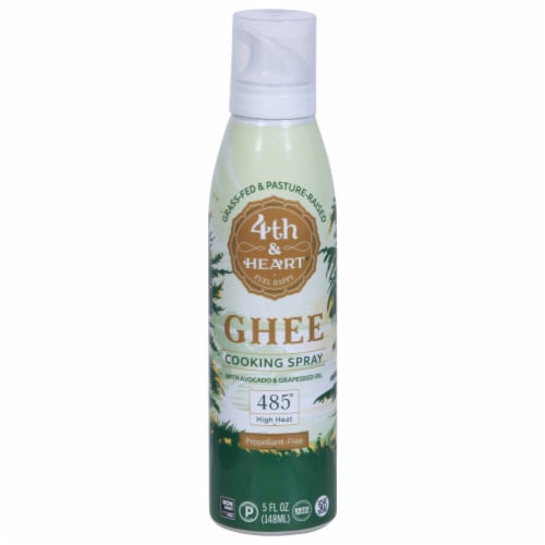 4th & Heart® Original Ghee Oil Spray Perspective: front