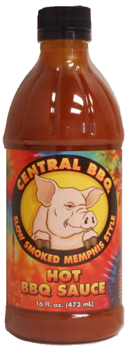 Central BBQ Hot Sauce Perspective: front