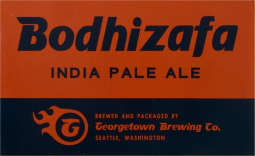 Georgetown Brewing Co. Bodhizafa Indian Pale Ale Perspective: front