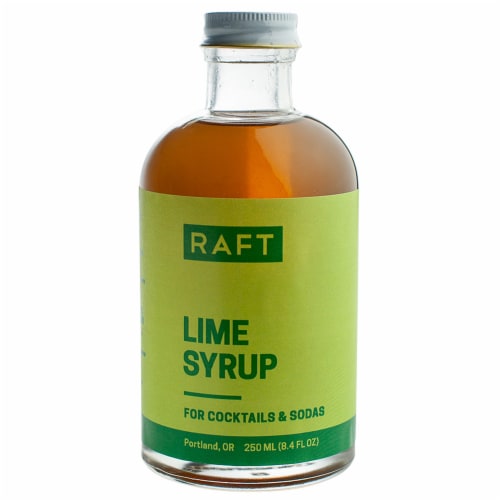RAFT Lime Syrup Perspective: front