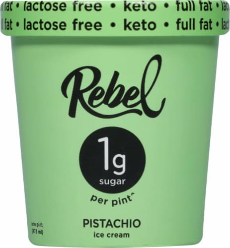 Rebel Pistachio Ice Cream Perspective: front
