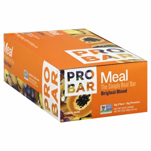 Pro Bar Original Blend Meal Bar Perspective: front