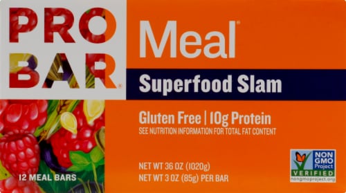 ProBar Superfood Slam Meal Bars Perspective: front