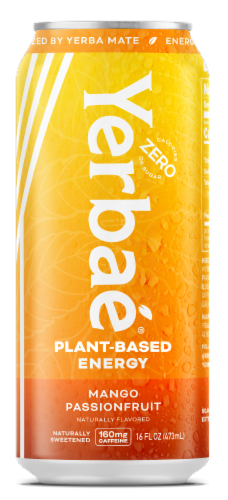 Yerbae® Mango Passionfruit Plant-Based Energy Drink Perspective: front