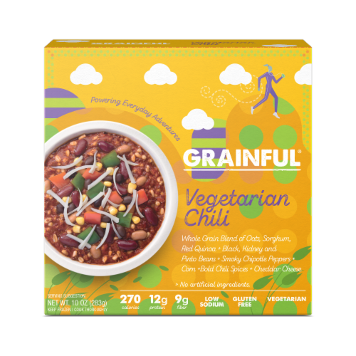 BeetNPath Grainful Vegetarian Chili Frozen Meal Perspective: front