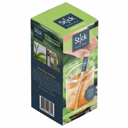 Stick Beverages Green Tea Sticks Perspective: front