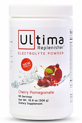 Ultima Health Products  Ultima Replenisher™ Electrolyte Powder   Cherry Pomegranate Perspective: front
