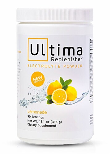 Ultima Health Products  Ultima Replenisher™ Electrolyte Powder   Lemonade Perspective: front