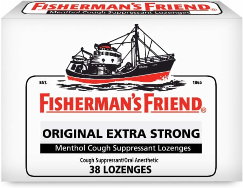 Fisherman's Friend Original Extra Strong Lozenges Perspective: front